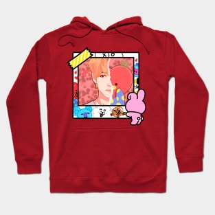 BT21 Tata frame Hoodie